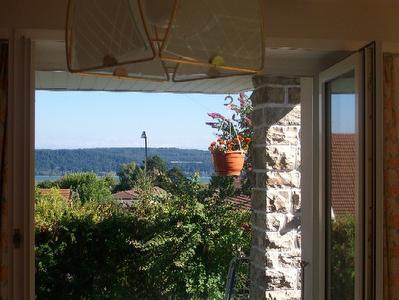 Alpes Et Lac La Neuveville Kamer foto